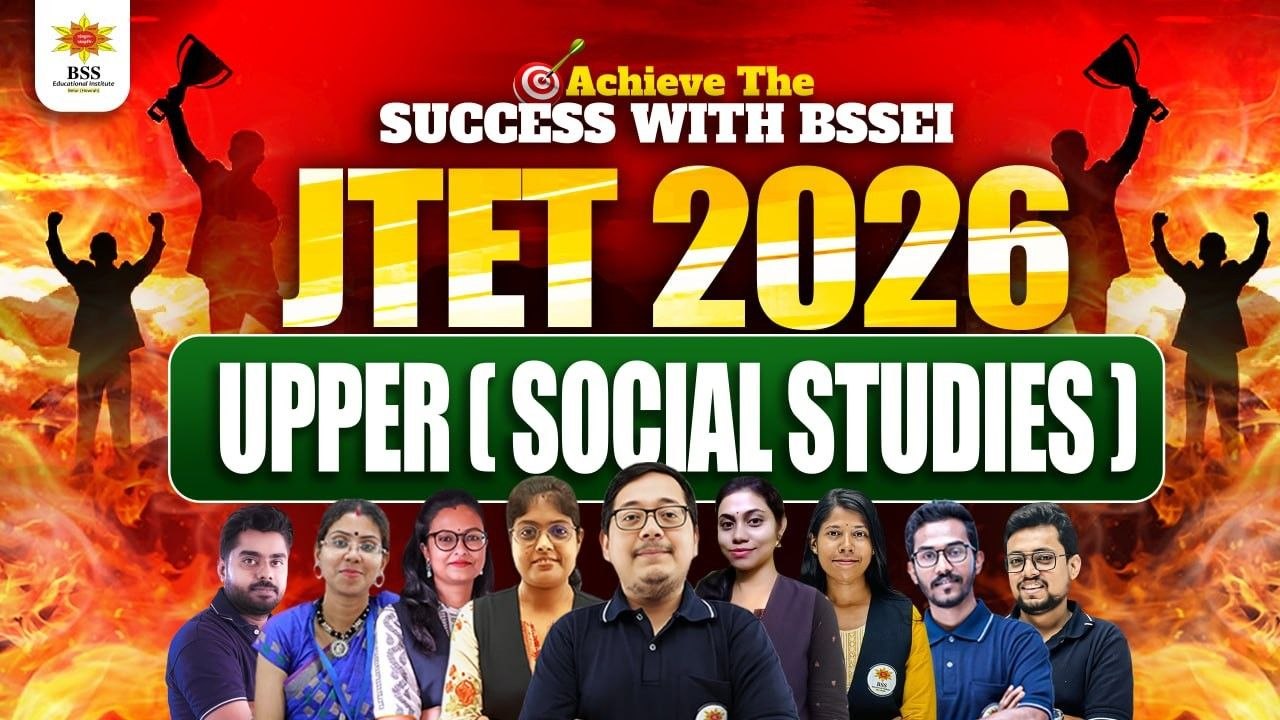 JTET 2026 Upper Social Studies