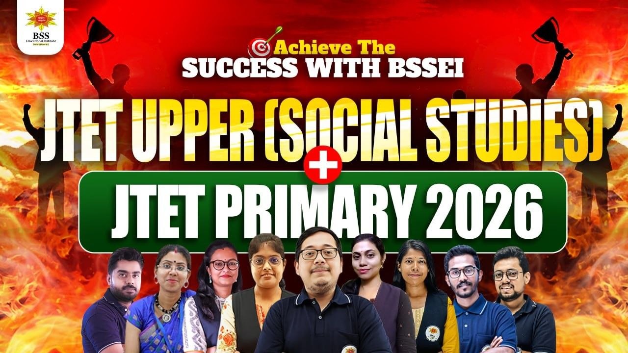 JTET Upper (Social Studies) + JTET Primary 2026