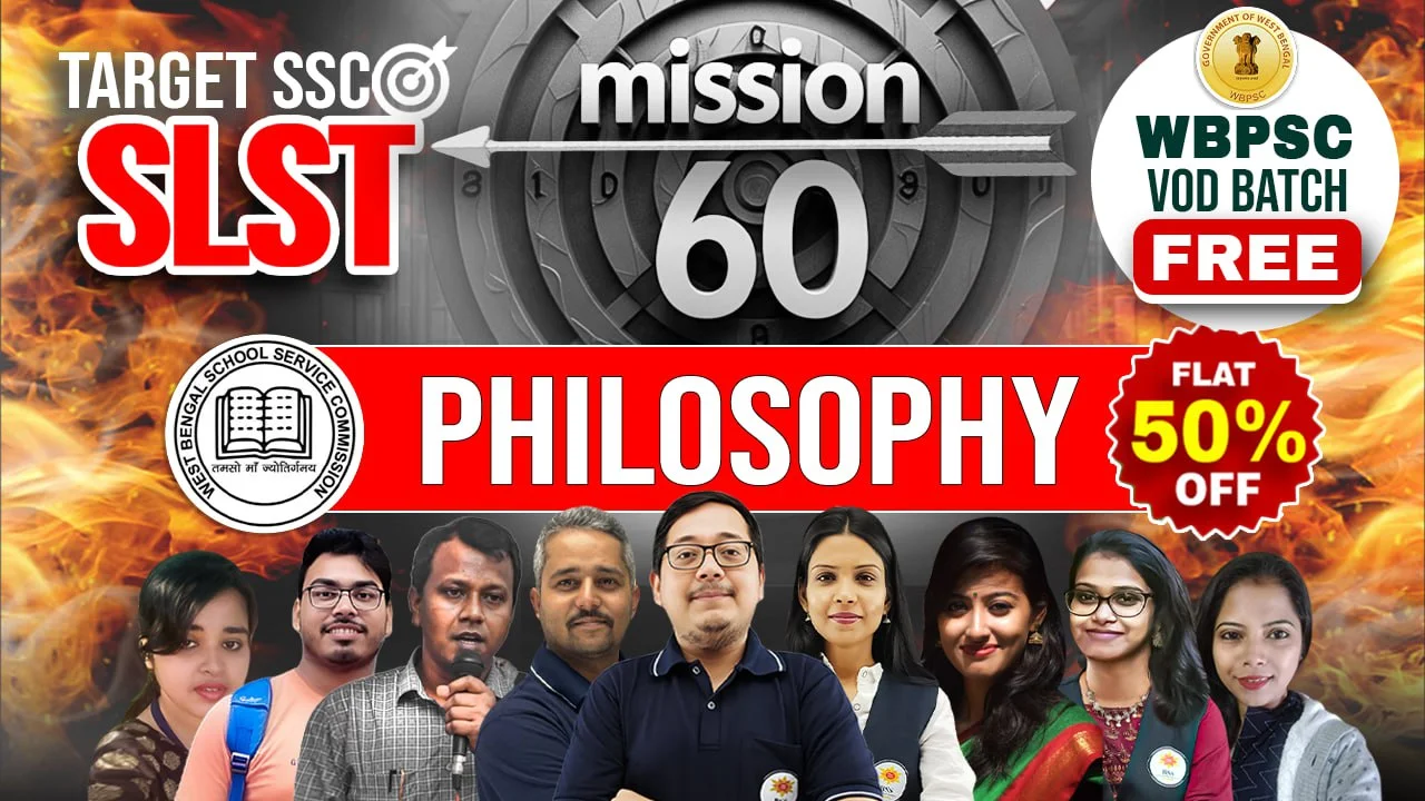 Online Batch for WB SSC SLST Philosophy