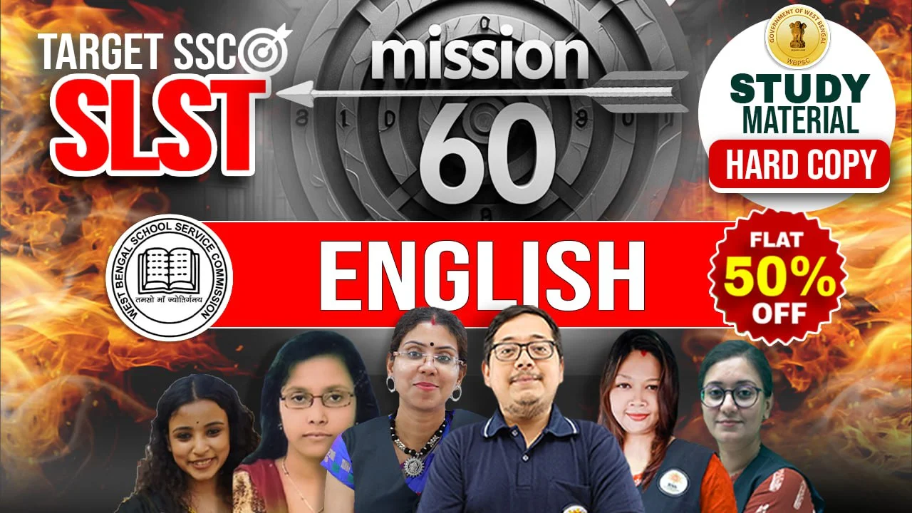 Online Batch for WB SSC SLST English with study material